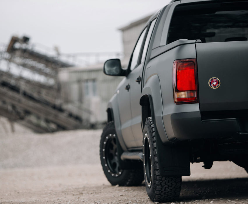 Marine Corp Circle Auto Emblem