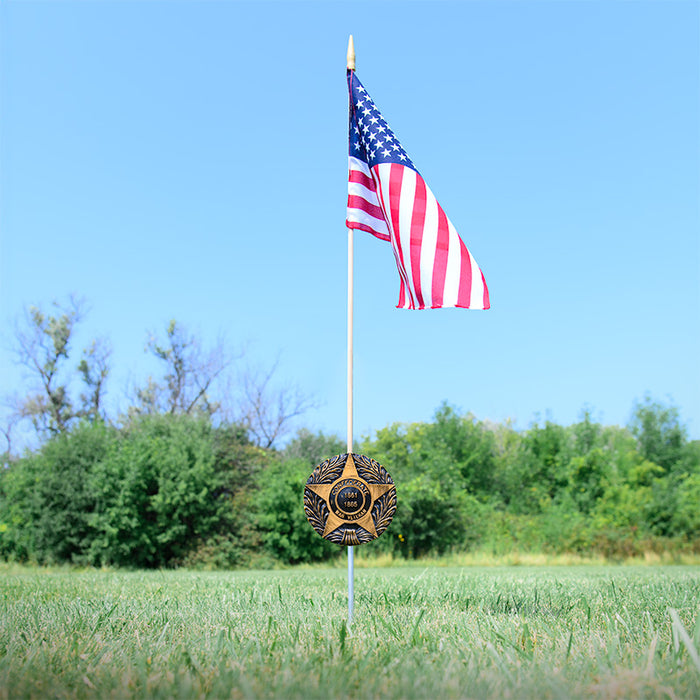 Confederate War Plastic Grave Marker