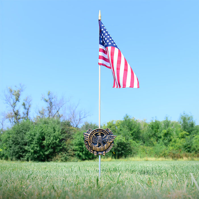 WWII Plastic Grave Marker