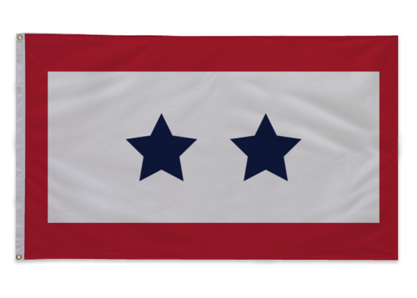 2 Blue Star Service Flag | Military Service Star Flags | Service Flag ...