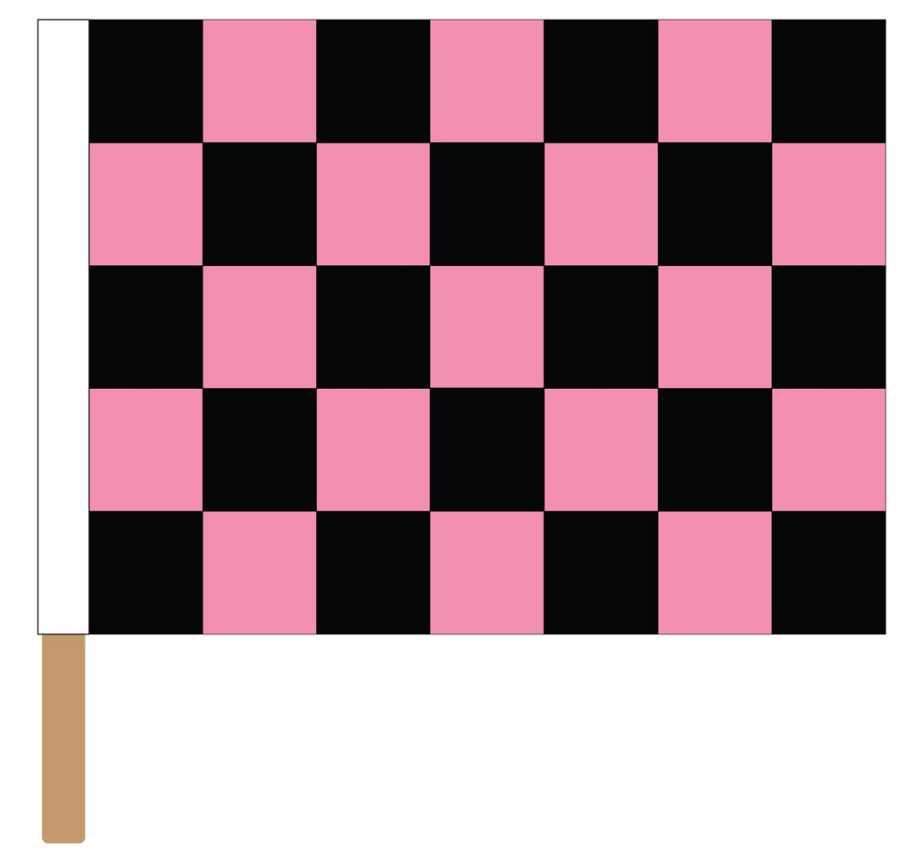 Red & White Checkered Flag, Fl;agman