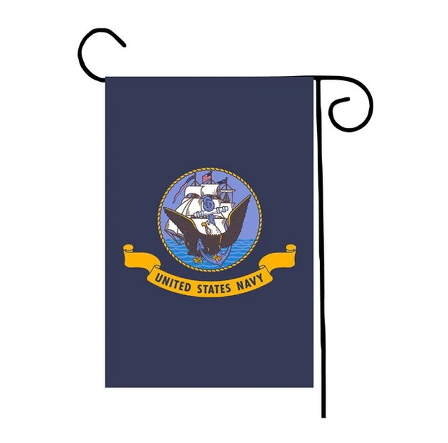 Navy Garden Flag | Navy Yard Flag | US Navy Veteran Garden Flag ...